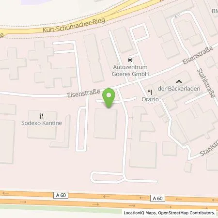 Standortübersicht der Tankstelle invenio GmbH Engineering Services in 65428 Rüsselsheim am Main