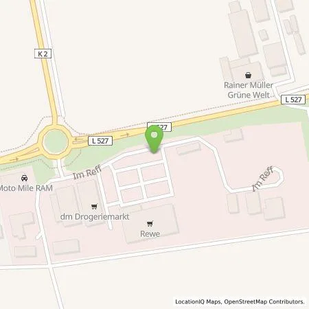 Standortübersicht der Tankstelle Pfalzwerke AG in 67133 Maxdorf