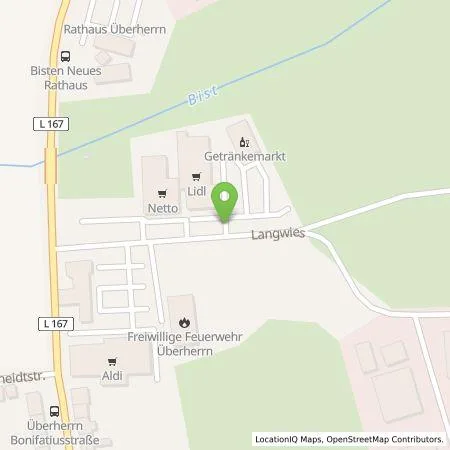 Standortübersicht der Tankstelle Lidl Dienstleistung GmbH & Co. KG in 66802 Überherrn