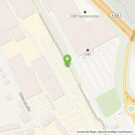 Standortübersicht der Tankstelle Pfalzwerke AG in 42551 Velbert