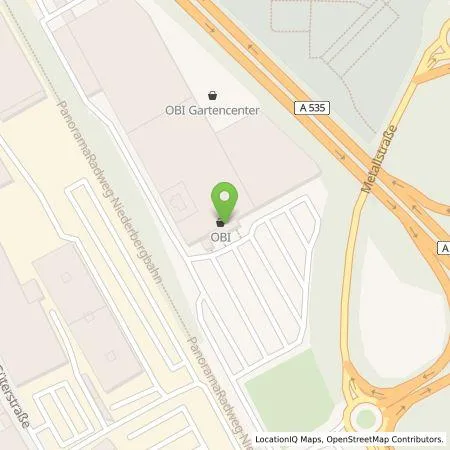 Standortübersicht der Tankstelle Pfalzwerke AG in 42551 Velbert