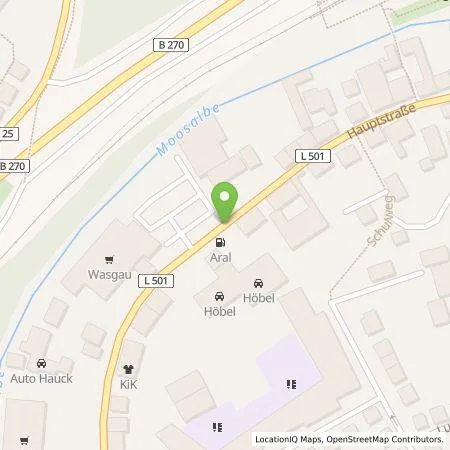 Standortübersicht der Tankstelle Pfalzwerke AG in 67714 Waldfischbach (Burgal)