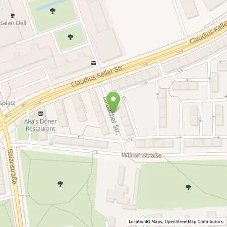 Standortübersicht der Tankstelle SWM Versorgungs GmbH in 81669 München