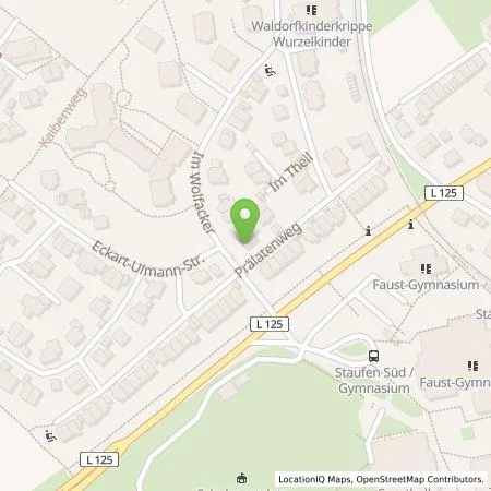 Standortübersicht der Tankstelle Stadtwerke MüllheimStaufen GmbH in 79219 Staufen im Breisgau