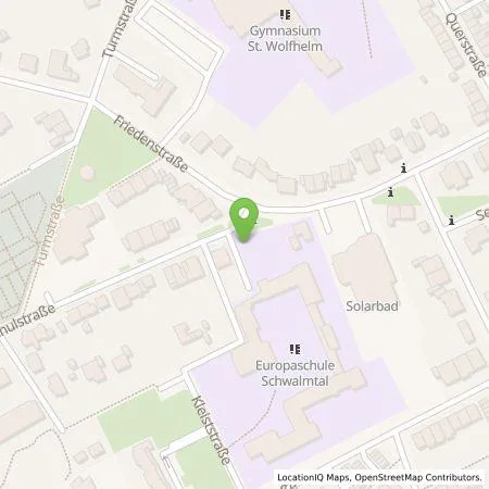 Standortübersicht der Tankstelle NEW Niederrhein Energie und Wasser GmbH in 41366 Schwalmtal