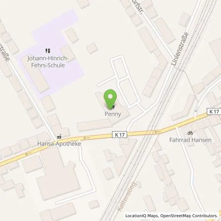 Standortübersicht der Tankstelle EnBW mobility+ AG und Co.KG in 24534 Neumünster