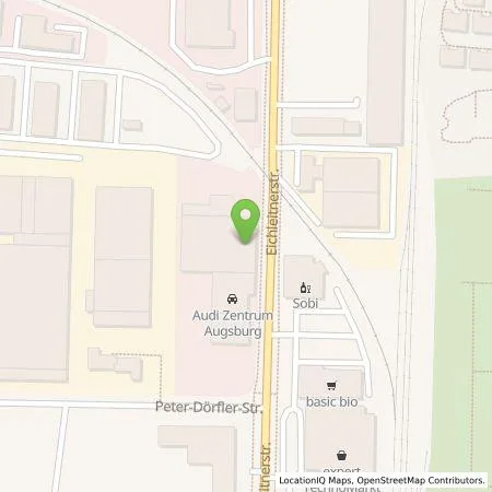 Standortübersicht der Tankstelle Schwaba GmbH in 86199 Augsburg