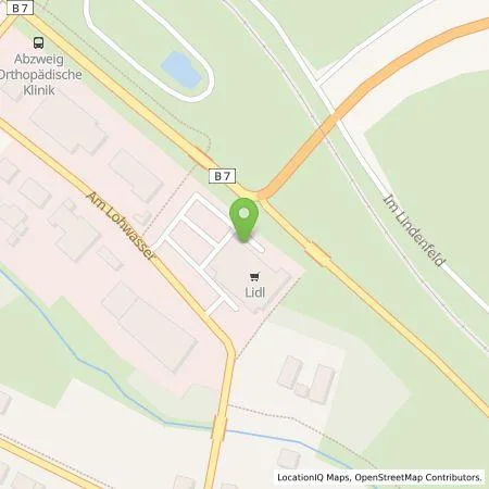 Standortübersicht der Tankstelle Lidl Dienstleistung GmbH & Co. KG in 37235 Hessisch Lichtenau