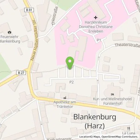 Standortübersicht der Tankstelle Mer Germany GmbH in 38889 Blankenburg (Harz)