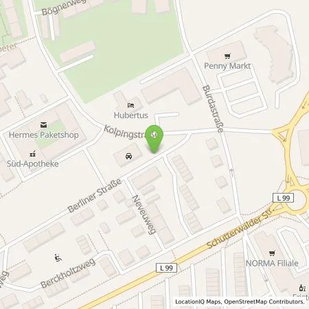 Standortübersicht der Tankstelle Autohaus Schillinger e.K. in 77656 Offenburg