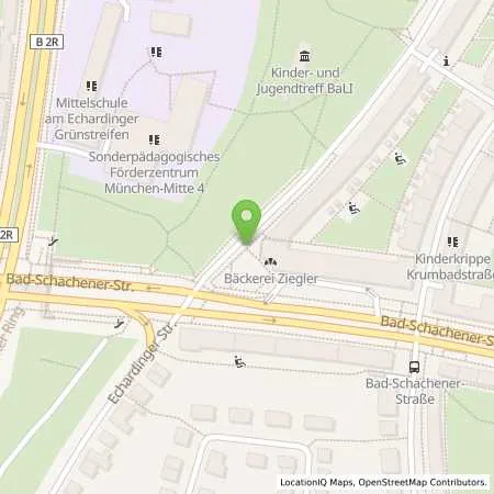 Standortübersicht der Tankstelle SWM Versorgungs GmbH in 81671 München