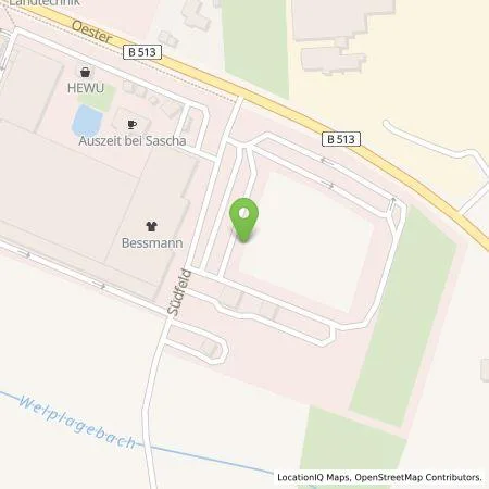 Standortübersicht der Tankstelle BekleidungFabrik Heiner Bessmann seit 1898 GmbH & Co. KG in 33428 Marienfeld