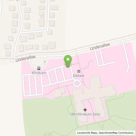 Standortübersicht der Tankstelle Stadtwerke Zeitz GmbH in 06712 Zeitz