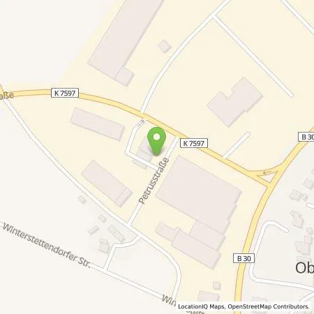 Standortübersicht der Tankstelle EnBW mobility+ AG und Co.KG in 88436 Eberhardzell