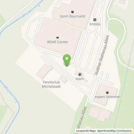 Standortübersicht der Tankstelle Fastned Deutschland GmbH & Co. KG in 64720 Michelstadt