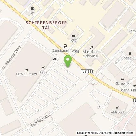 Standortübersicht der Tankstelle Fastned Deutschland GmbH & Co. KG in 35394 Gießen