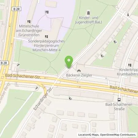 Standortübersicht der Tankstelle SWM Versorgungs GmbH in 81671 München