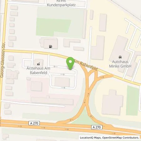 Standortübersicht der Tankstelle EWE Go GmbH in 28757 Bremen
