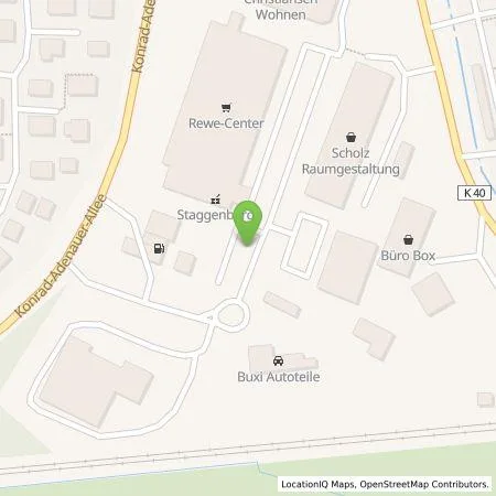 Standortübersicht der Tankstelle EnBW mobility+ AG und Co.KG in 21614 Buxtehude