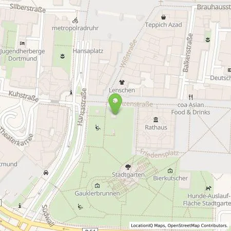 Standortübersicht der Tankstelle DOPARK GmbH in 44135 Dortmund