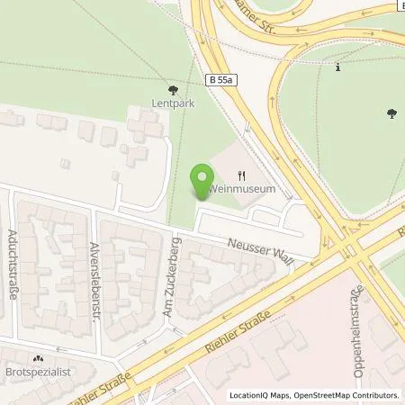 Standortübersicht der Tankstelle TankE GmbH in 50668 Köln