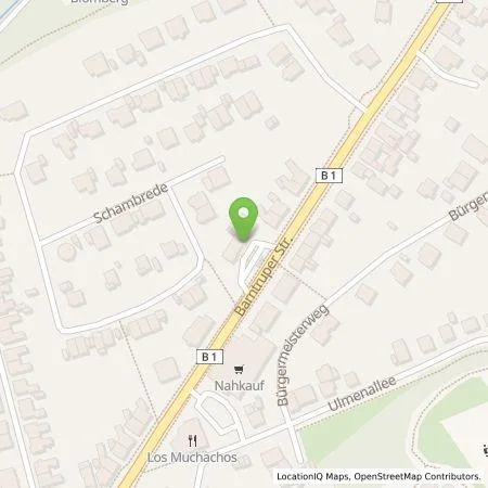 Standortübersicht der Tankstelle Otto Fricke & Co. GmbH in 32825 BLOMBERG