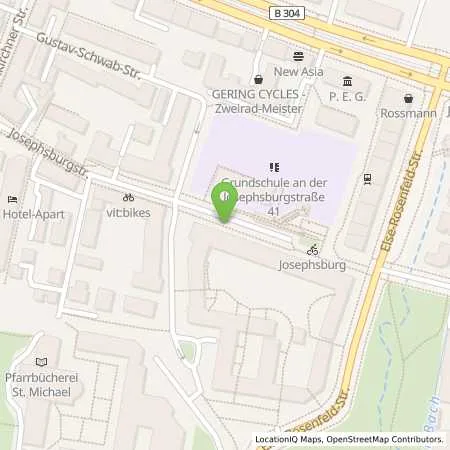 Standortübersicht der Tankstelle SWM Versorgungs GmbH in 81671 München