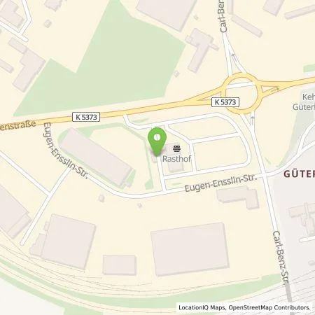 Standortübersicht der Tankstelle Shell Deutschland GmbH in 77694 Kehl