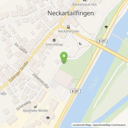 Standortübersicht der Tankstelle Dolfenger Energie eG in 72663 Großbettlingen