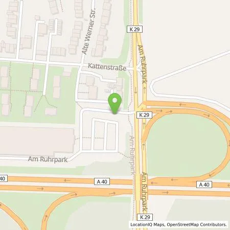 Standortübersicht der Tankstelle BayWa Mobility Solutions GmbH in 44805 Bochum