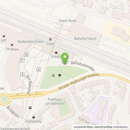 Standortübersicht der Tankstelle Stadtwerke Soest Energiedienstleistungs GmbH in 59494 Soest