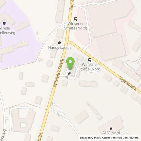 Standortübersicht der Tankstelle eze.network GmbH in 21077 Hamburg