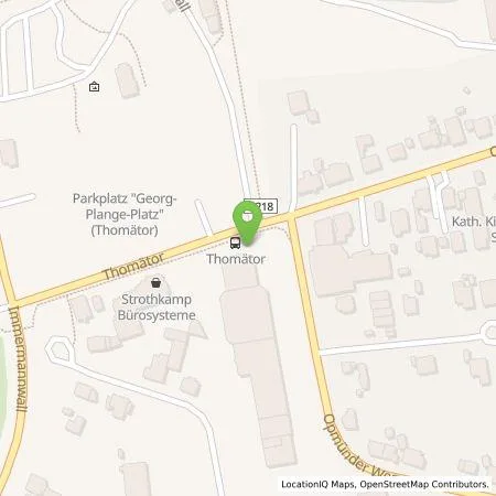 Standortübersicht der Tankstelle RK Autowelt Rinke & Knipps GmbH in 59494 Soest