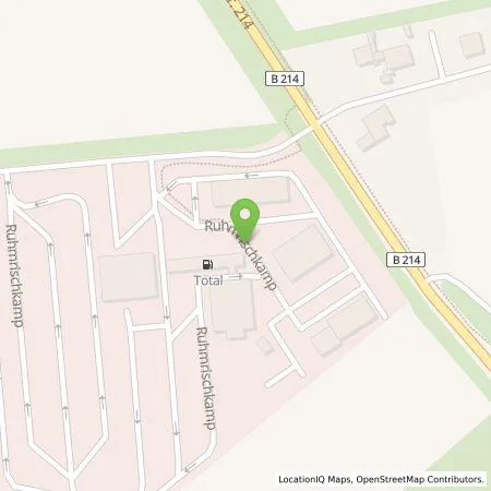 Standortübersicht der Tankstelle Circle K Deutschland GmbH in 38179 Schwülper