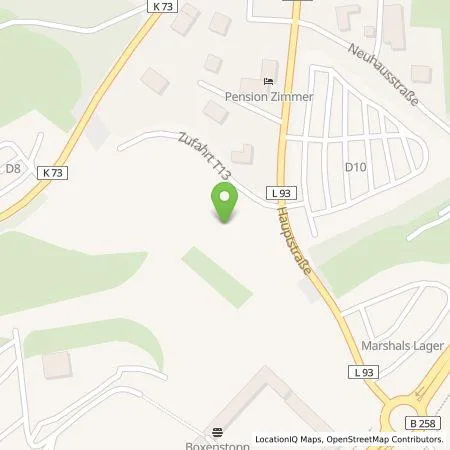 Standortübersicht der Tankstelle AVIA AG in 53520 Nürburg