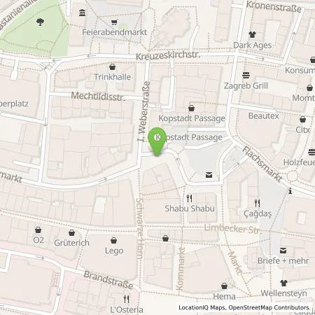 Standortübersicht der Tankstelle E.ON Drive Infrastructure GmbH in 45127 Essen