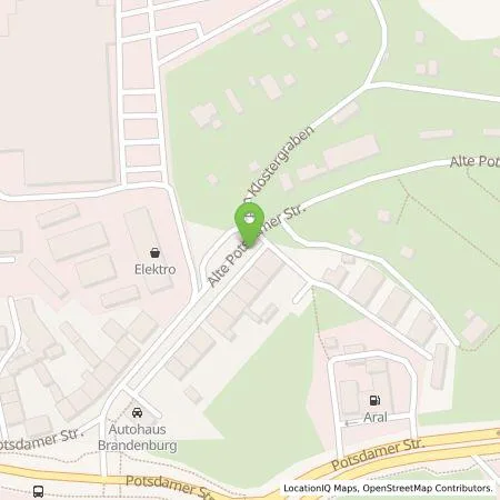 Standortübersicht der Tankstelle Phönix Hausverwaltungs GmbH in 14776 Brandenburg an der Havel