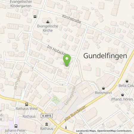 Standortübersicht der Tankstelle Bernd Müller in 79194 Gundelfingen