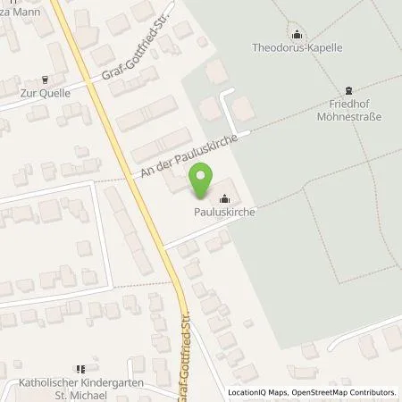 Standortübersicht der Tankstelle FaktorEnergie GmbH in 59755 Arnsberg