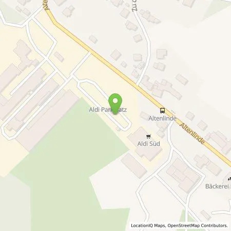 Standortübersicht der Tankstelle ALDI SÜD Immobilienverwaltungs-GmbH & Co. oHG in 51789 Lindlar
