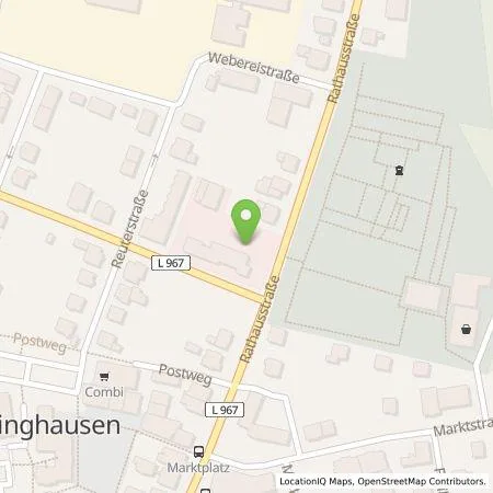 Standortübersicht der Tankstelle Stadtwerke Oerlinghausen GmbH in 33813 Oerlinghausen