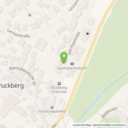 Standortübersicht der Tankstelle Gemeinde Bruckberg in 91590 Bruckberg