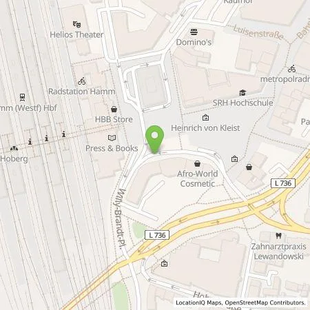 Standortübersicht der Tankstelle Wattif Europe GmbH in 59065 Hamm