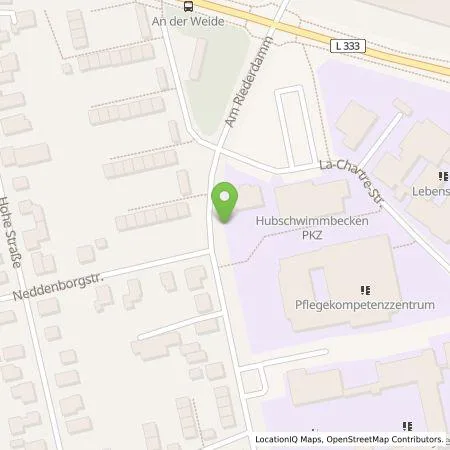 Standortübersicht der Tankstelle Backcharge GmbH in 28857 Syke