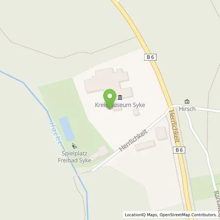 Standortübersicht der Tankstelle Backcharge GmbH in 28857 Syke