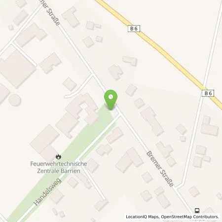 Standortübersicht der Tankstelle Backcharge GmbH in 28857 Syke