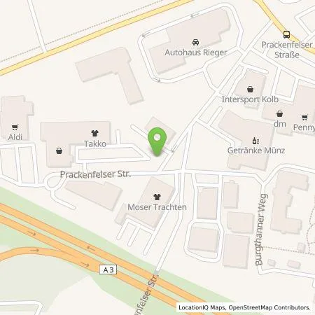 Standortübersicht der Tankstelle Bilkraft GmbH in 90518 Altdorf