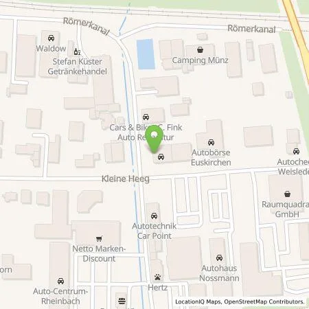Standortübersicht der Tankstelle Rheinbacher Kraftwagen Handelsgesellschaft mbH in 53359 Rheinbach
