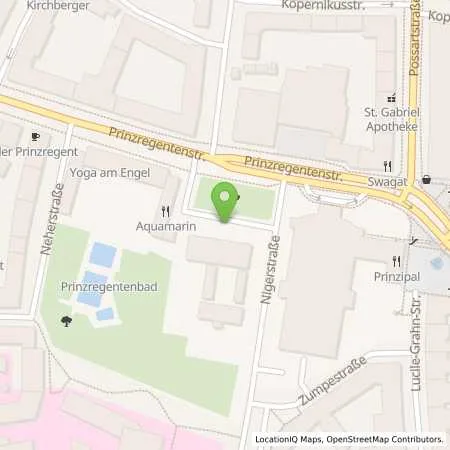 Standortübersicht der Tankstelle SWM Versorgungs GmbH in 81675 München