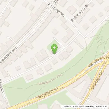 Standortübersicht der Tankstelle SWM Versorgungs GmbH in 81679 München